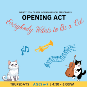 Thumnail image of Young Musical Performers “Opening Act”- Everybody Wants to Be a Cat